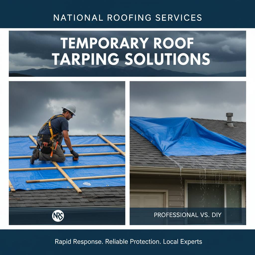 How Professional Tarping Differs from DIY Attempts