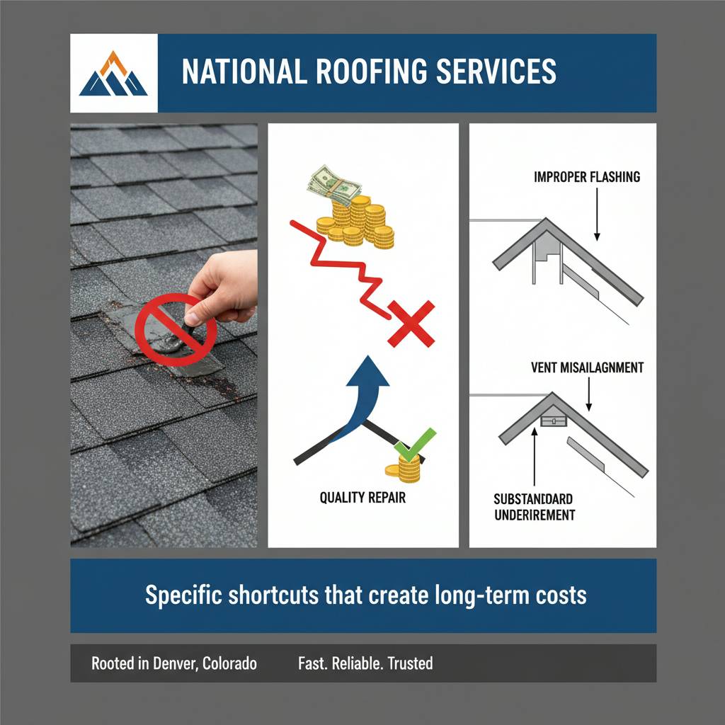 Specific shortcuts that create long-term costs