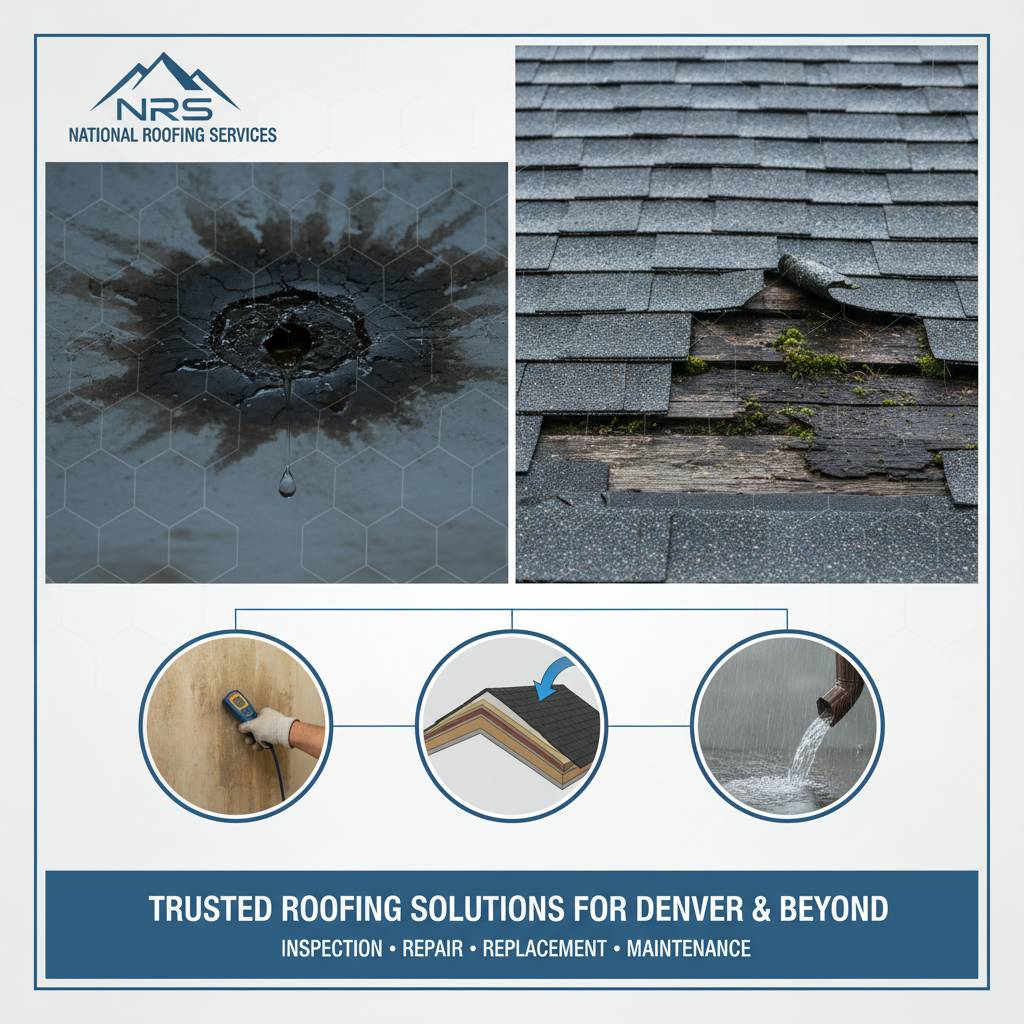 Common signs of roof water damage