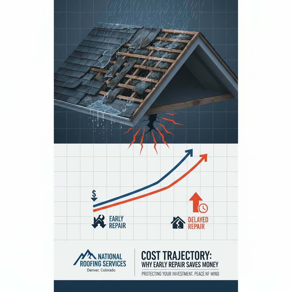Cost trajectory: why early repair saves money