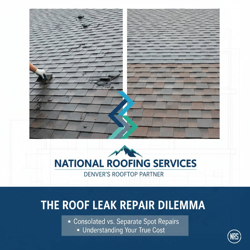 Comparing consolidated repairs to separate spot repairs