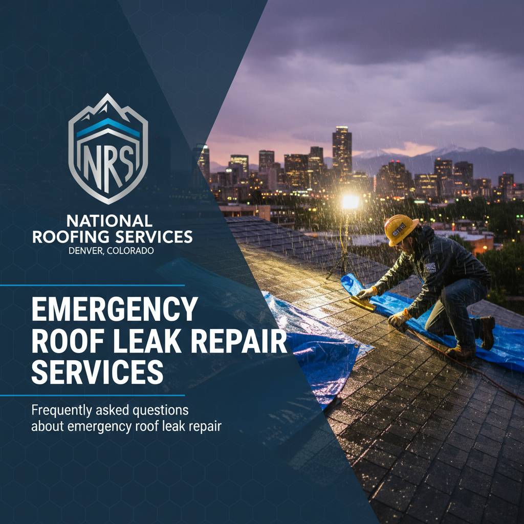 Frequently asked questions about emergency roof leak repair services