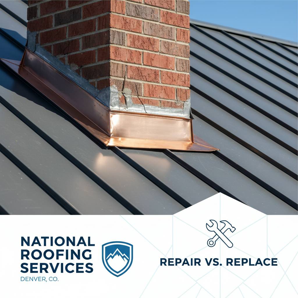 Repair versus replacement: deciding when flashing needs full replacement