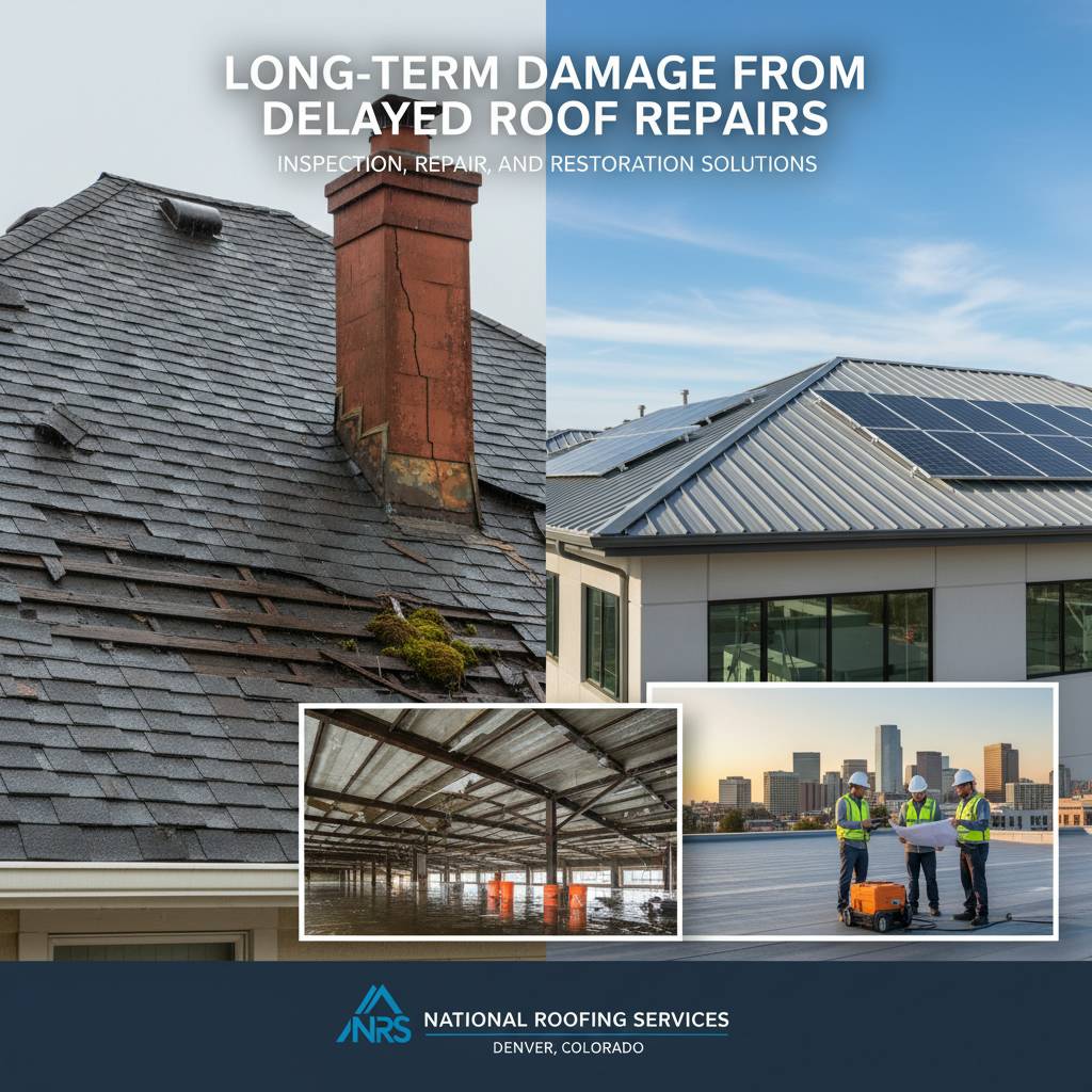 Inspection, repair, and restoration solutions by National Roofing Services